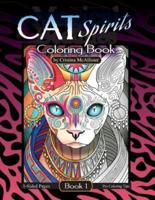 Cat Spirits Coloring Book: Book 1