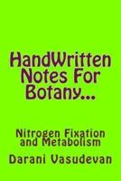HandWritten Notes For Botany...