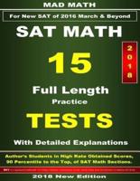 2018 New SAT Math 15 Tests