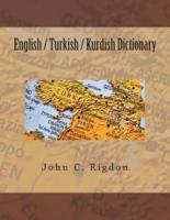 English / Turkish / Kurdish Dictionary