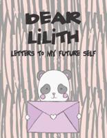 Dear Lilith, Letters to My Future Self