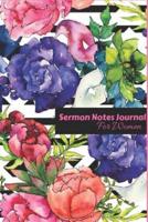 Sermon Notes Journal for Women