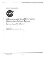 Videogrammetric Model Deformation Measurement Software Package
