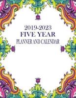 2019-2023 Five Year Planner and Calendar