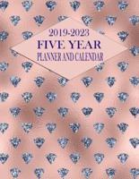 2019-2023 Five Year Planner and Calendar
