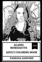 Alanis Morissette Adult Coloring Book