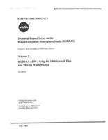 Boreas Afm-2 King Air 1994 Aircraft Flux and Moving Window Data