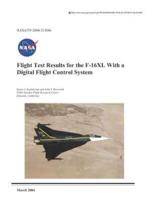 Flight Test Results for the F-16Xl With a Digital Flight Control System