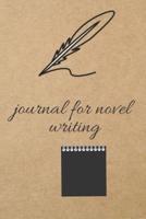 Journal for Novel Writing