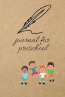 Journal for Preschool