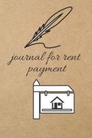 Journal for Rent Payment