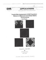 Fractal Risk Assessment of ISS Propulsion Module in Meteoroid and Orbital Debris Environments