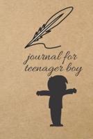 Journal for Teenager Boy
