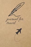 Journal for Travel