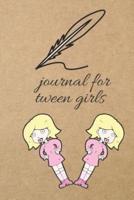 Journal for Tween Girls