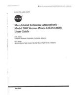 Mars Global Reference Atmospheric Model 2000 Version (Mars-Gram 2000)