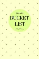 Travel Bucket List Journal