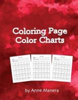 Coloring Page Color Charts