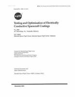 Testing and Optimization of Electrically Conductive Spacecraft Coatings