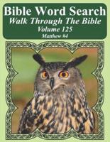 Bible Word Search Walk Through The Bible Volume 125