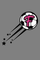 F Monogram Initial Soccer Journal