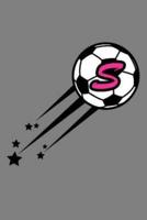 S Monogram Initial Soccer Journal