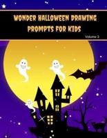 Wonder Halloween Drawing Prompts for Kids