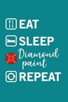 Eat, Sleep, Diamond Paint, Repeat