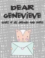 Dear Genevieve, Diary of My Dreams and Hopes