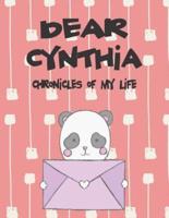 Dear Cynthia, Chronicles of My Life