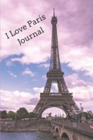 I Love Paris Journal