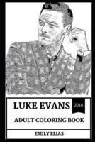 Luke Evans Adult Coloring Book