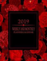 2019 Weekly and Monthly Planner Calendar
