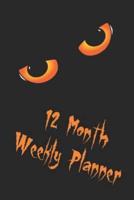 12 Month Weekly Planner