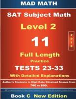 2018 SAT Subject Math Level 2 Book C Tests 23-33