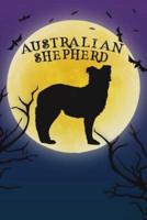 Australian Shepherd Notebook Halloween Journal