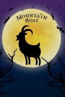 Mountain Goat Notebook Halloween Journal