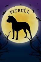 Pitbull Notebook Halloween Journal