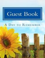 Guest Book a Day to Remember