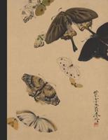 Shibata Zeshin - Butterflies - Wide Ruled Composition Book