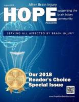 Hope After Brain Injury Magazine - August 2018