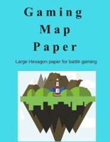 Gaming Map Paper Book
