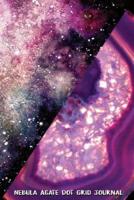 Nebula Agate Dot Grid Journal