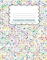 Composition Notebook Wide Ruled 120 Pages