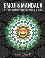 Emoji & Mandala Stress Relieving Coloring Book