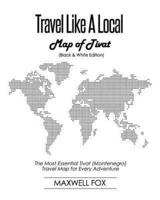 Travel Like a Local - Map of Tivat (Black and White Edition)
