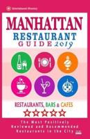 Manhattan Restaurant Guide 2019