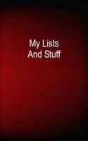 My Lists and Stuff