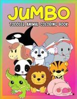 Jumbo Toddler Animal Coloring Book