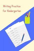 Writing Practice for Kindergarten